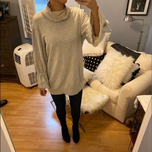 Gray Sweatshirt Dress